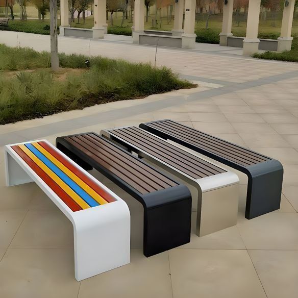 Скамейка металлические