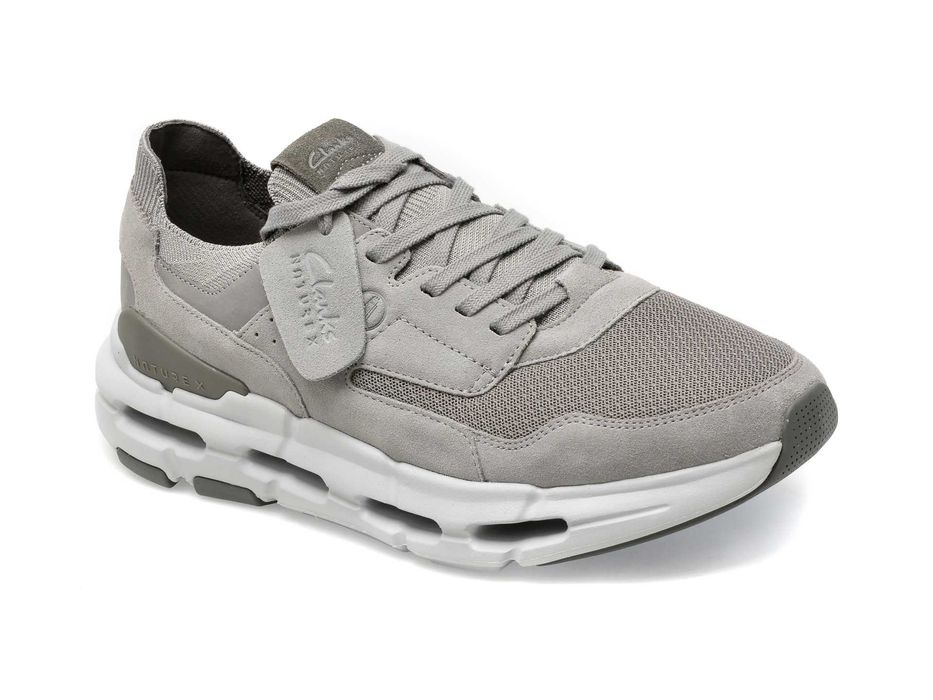 Pantofi sport Clarks NXE Lo Grey Suede