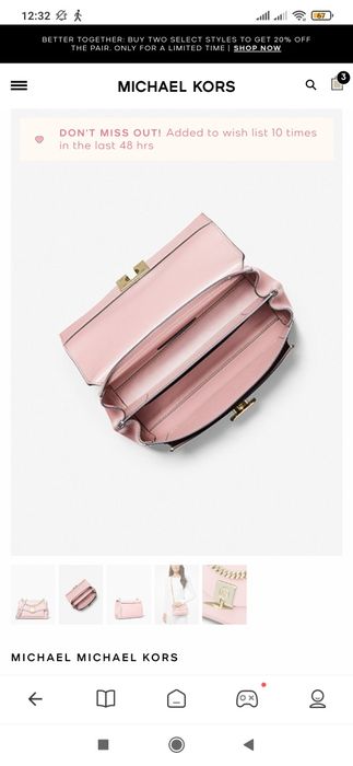 Сумка Michael Kors кожа, оригинал