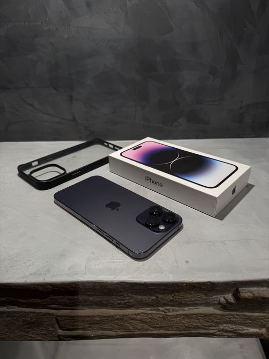 КАТО ЧИСТО НОВ Iphone 14 Pro Max Purple + подарък