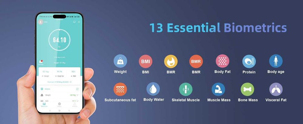 Висококачествена везна анализатор Healthkeep Т108
