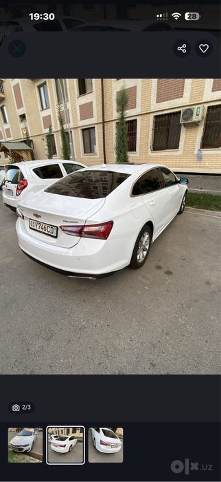 Malibu 2 turbo 17000$ 2020yil