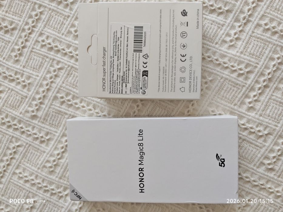 Honor magic 8 lite, acte, bonus