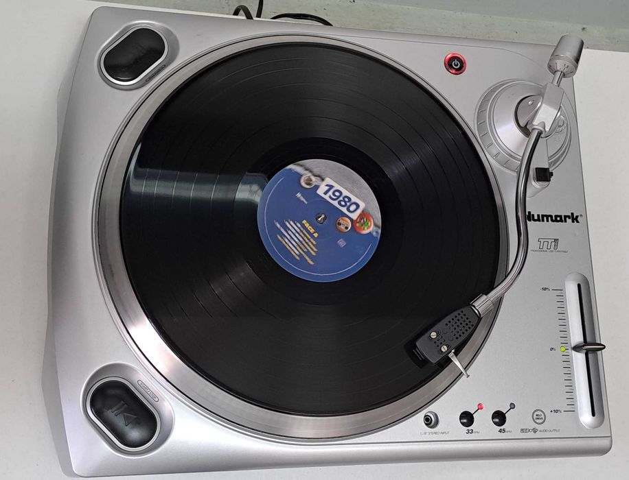 Numark TT USB pickup vinil turntable convertor digital platan