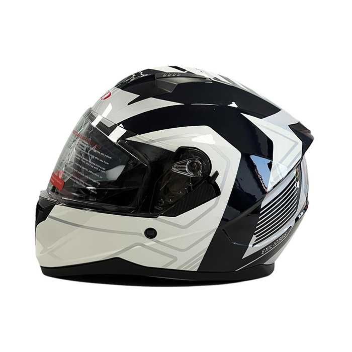 Мото каска с вградени очила мотокрос АТВ скутер мотор ATV