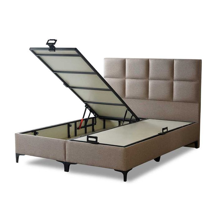 Тапицирани легла с метална конструкция!