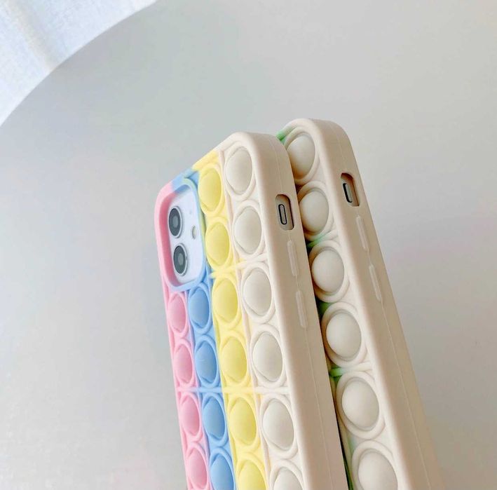 Husa antistres model POP IT pt. iPhone XS Max , 12, 12 Pro, 12 Pro Max