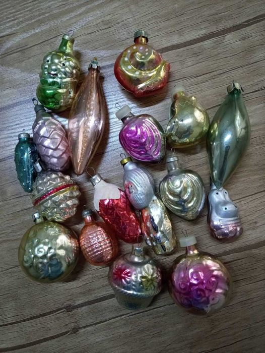 Ёлочные игрушки СССР