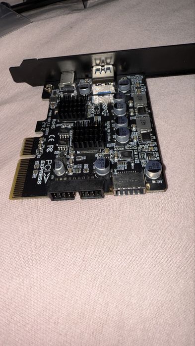 Продам плату расширения USB 3.2, Type-C