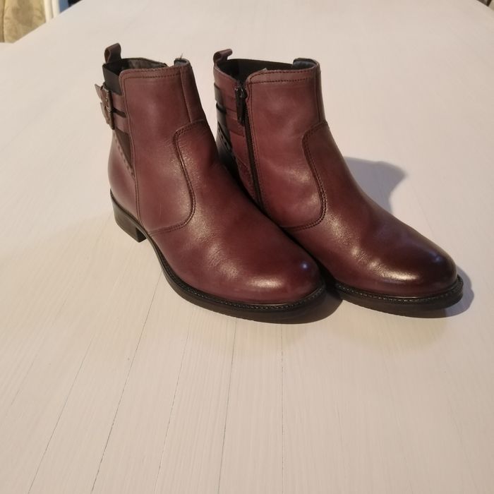 Botine dama piele