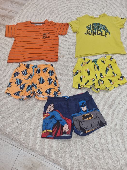 Lot tricouri și pantaloni scurți matime 4-5 ani, 104-110  marca Minoti