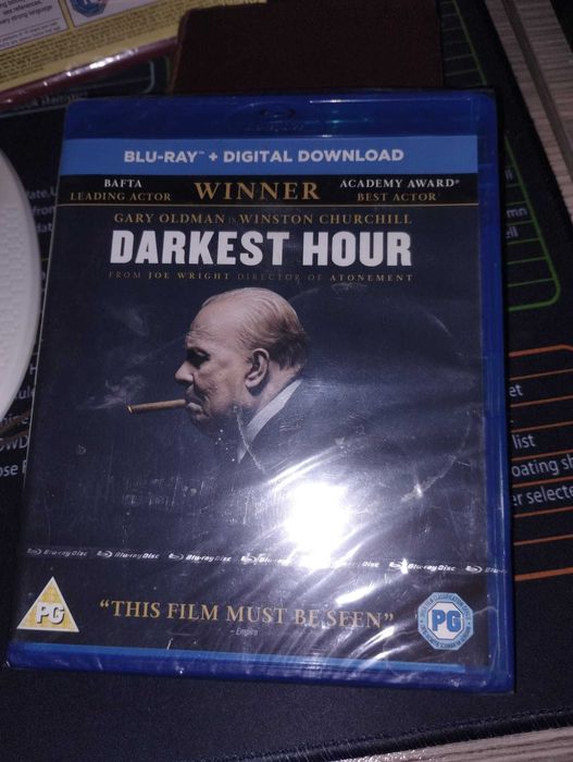 Darkest Hour Blu-ray нов, запечатан, със субтитри