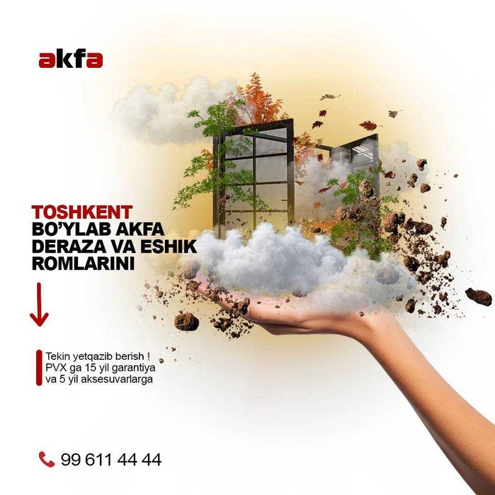 Akfa & zakaz kafolat beramiz