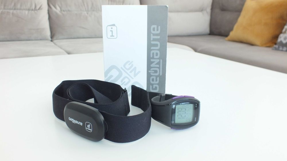 Ceas cardio-frecventmetru pentru activitati sportive Geonaute.