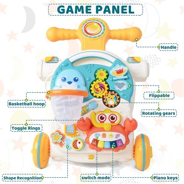 Уокър / проходилка 4 в 1