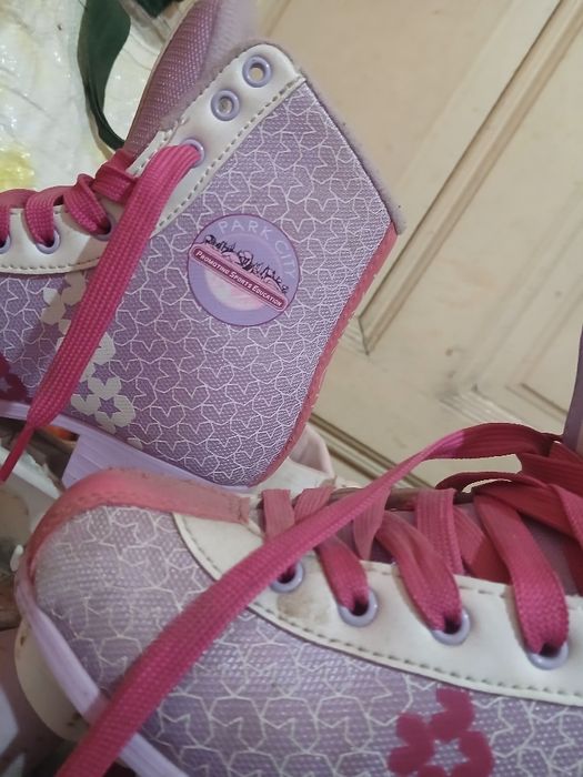Детски ролери розови