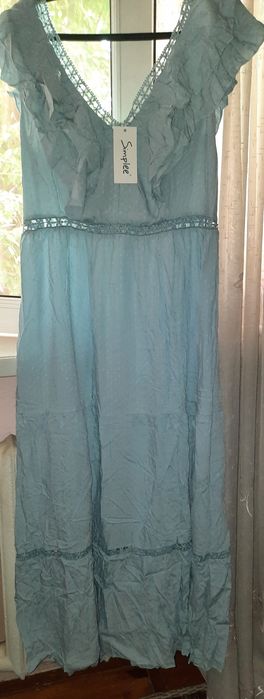 Платье Simplee паплин