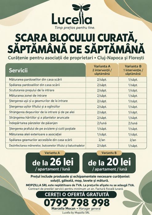 Servicii de curățenie