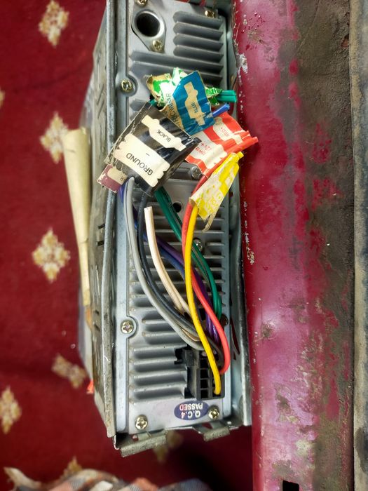 Авто магнитафон JVS