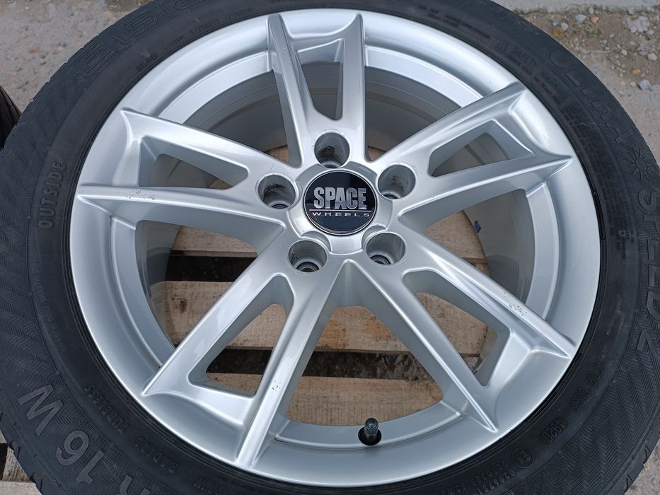 Лети джанти 16ки 5х112 Space Wheels + летни гуми 205/55/16
