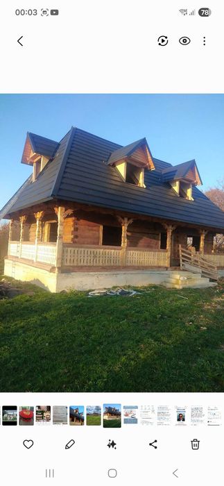 Vând Teren + Fermã+ Baltã de pește în Comuna Sãpânța județul Maramureș