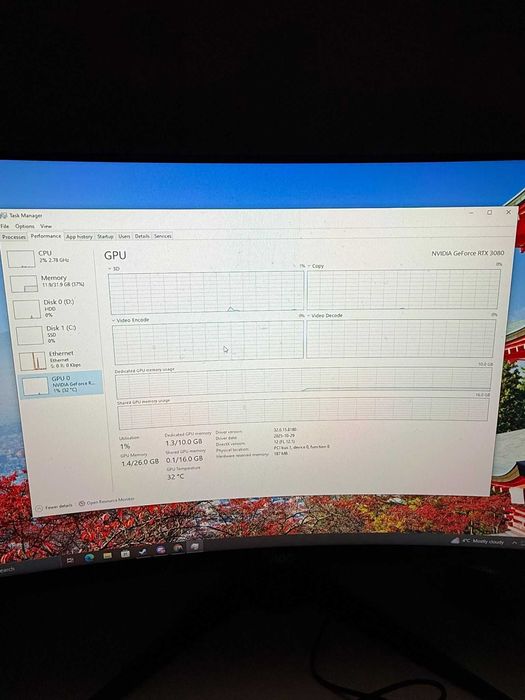 Vand pc gaming cu i9-10900k si RTX 3080 10 GB