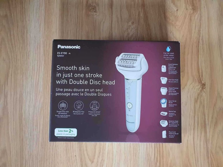 Epilator PANASONIC ES-EY90-A503 60 pensete Nou Sigilat Garantie Nou