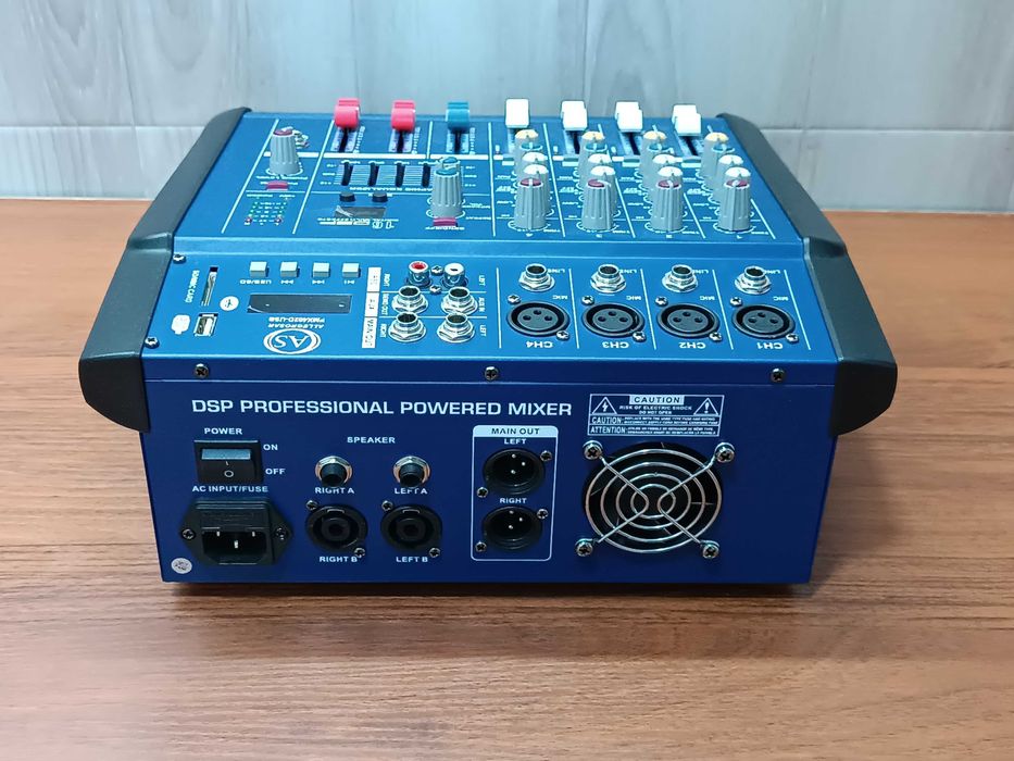 Обмен усилитель 250Вт микшер на колонки S90, S90D.