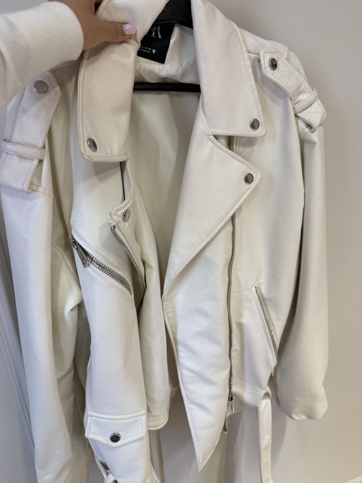 Кожаная куртка Zara