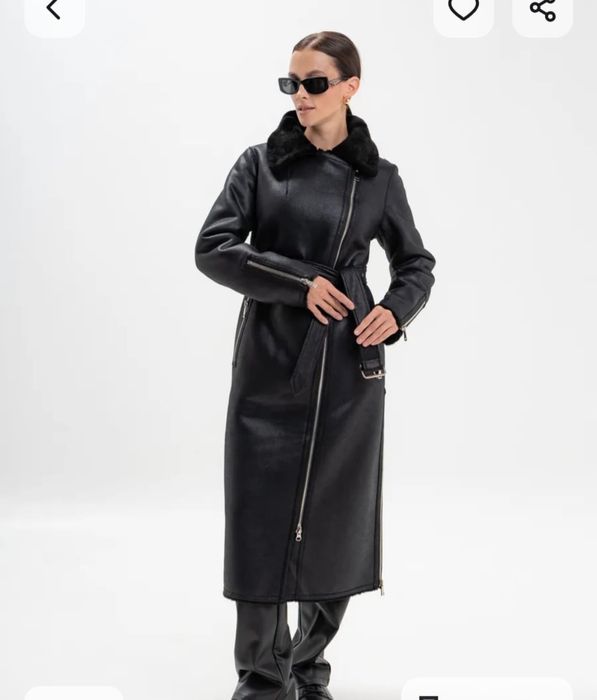 Дубленка женская,размер 50-52 в отличном состоянии