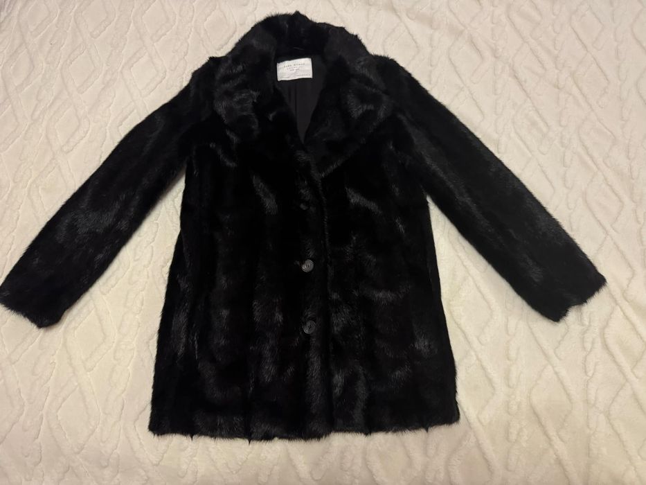 Велурено яке и кожени панталони марка “Zara”,