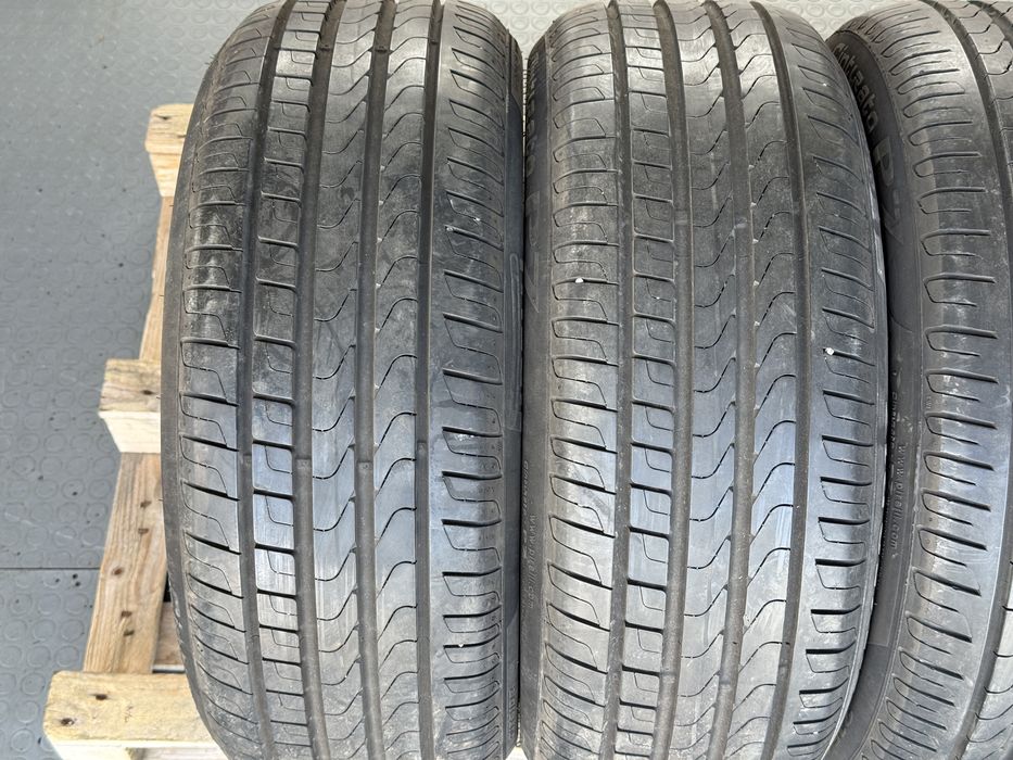 4бр. ОТЛИЧНИ Летни Гуми С Борд 215/50R/17 -PIRELLI- DOT:2018- 6.6мм+6.1мм *120€ за Комплект*