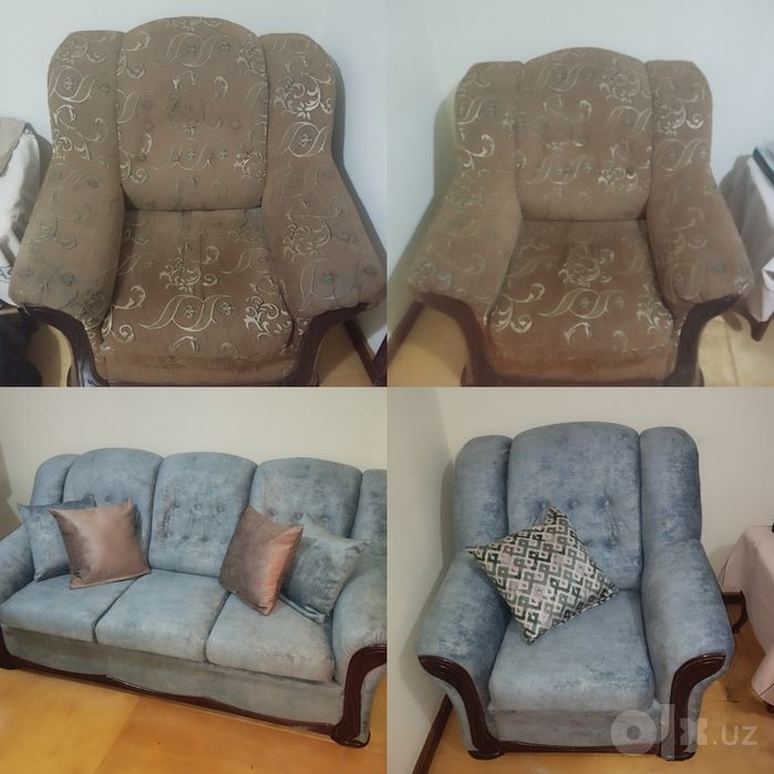 Реставрация мягкой мебели, стульев, офисных кресел, изготовление матра
