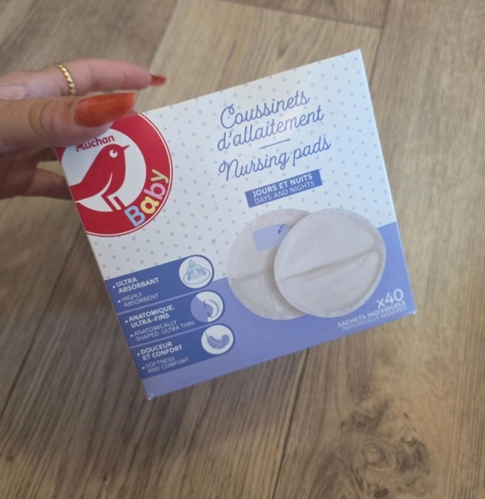 Tampoane pentru sâni Auchan Baby – noi, sigilate