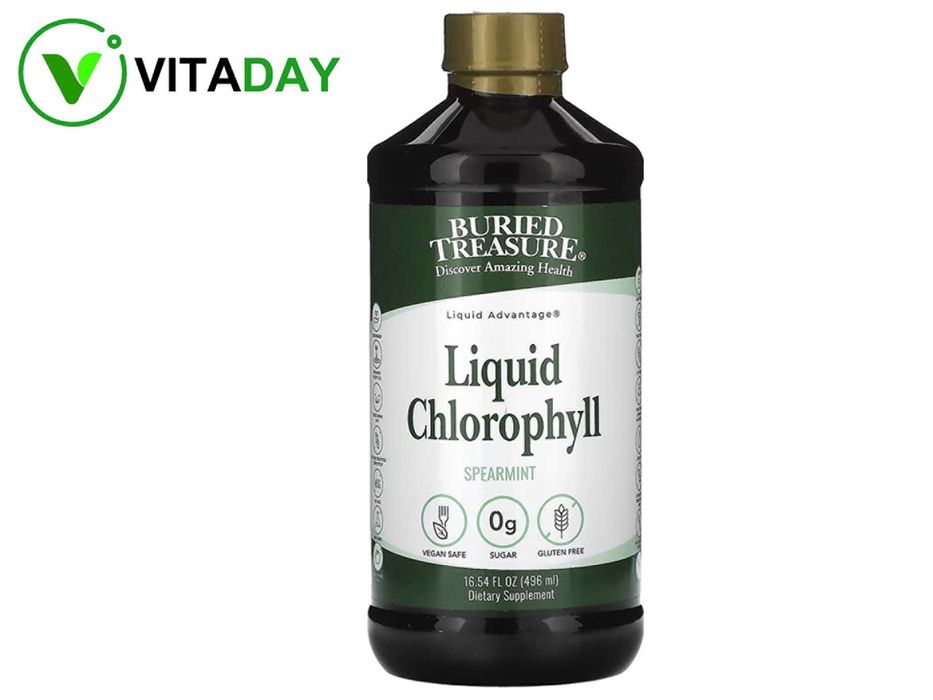 Buried Treasure Liquid Chlorophyll Жидкий хлорофилл  мята 480 мл