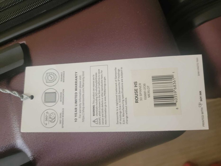 Чемодан фирмы Samsonite