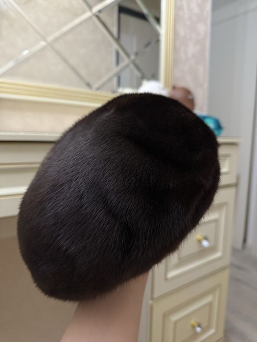 норковая шапка, натуралка