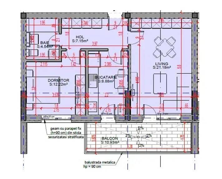 Apartament 2 Camere Decomandat Theodor Pallady 15 Min Metrou N Teclu