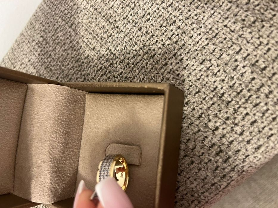 Inel de logodna de aur