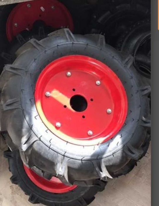 Гуми с джанти за култиватор мотофреза тракторче с различни размери