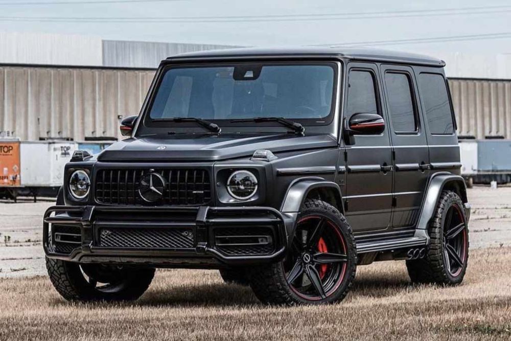 3D коврики (полики) салона Mercedes Benz G-class (2018-)