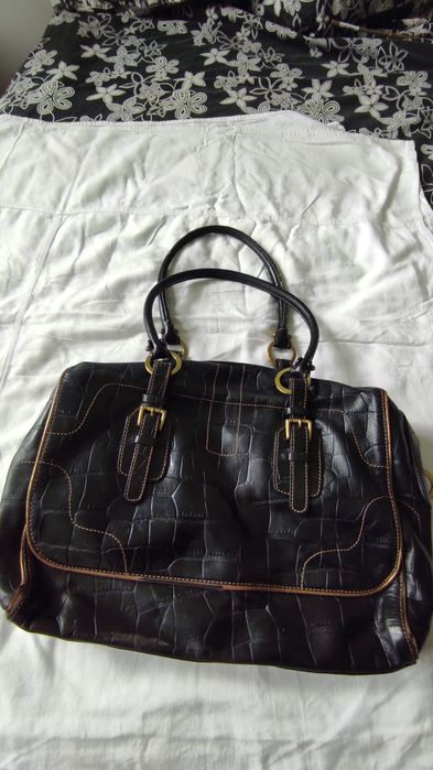 Чанта от естествена кожа