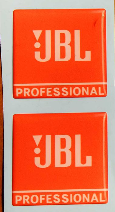 Обемни стикери Лого за тонколони