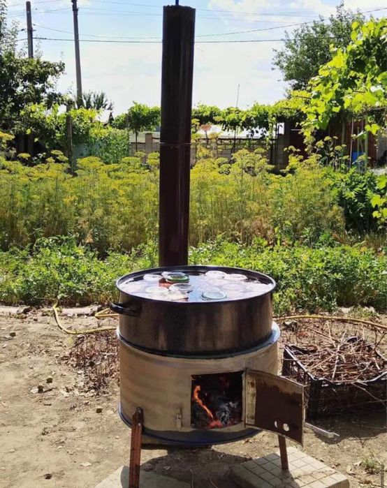 Чушкопек на дърва високо качество на изработка!