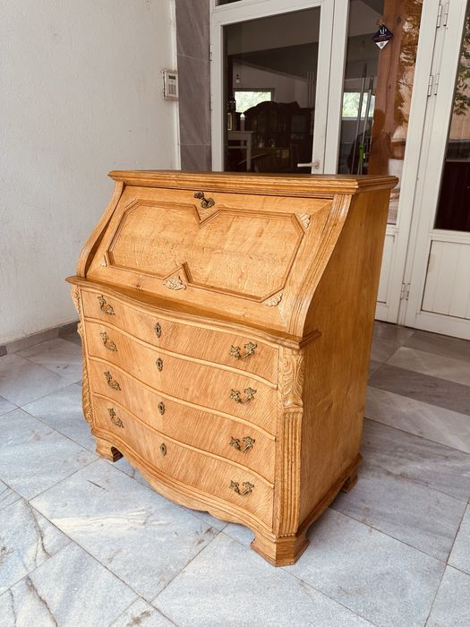 Оригинален датски секретер Snedkergårdens Stilmøbler – масивен дъб