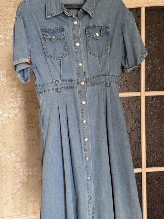 Продам платье джинсовое