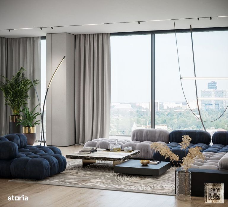High-End Studio in ONE Floreasca Towers - direct proprietar