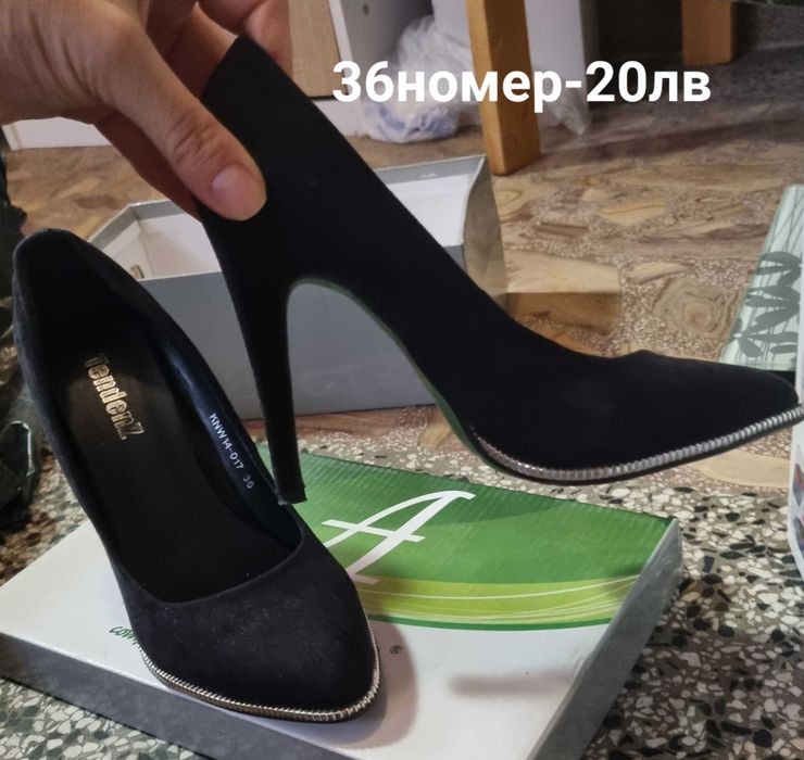 Обувки-елегантни с висок ток