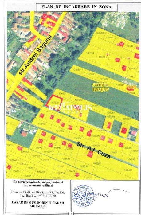 Teren Bod 814 mp-55 euro mp2