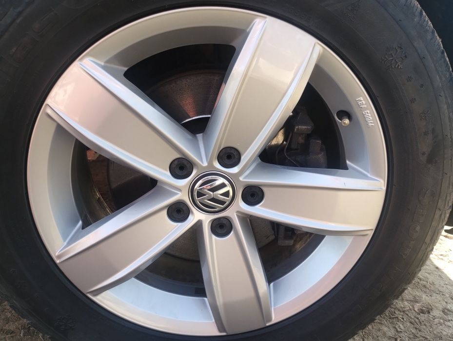VW OEM Джанти 17 6.5J ET 38 5x112 Tiguan,Passat,CC,Golf,Touran